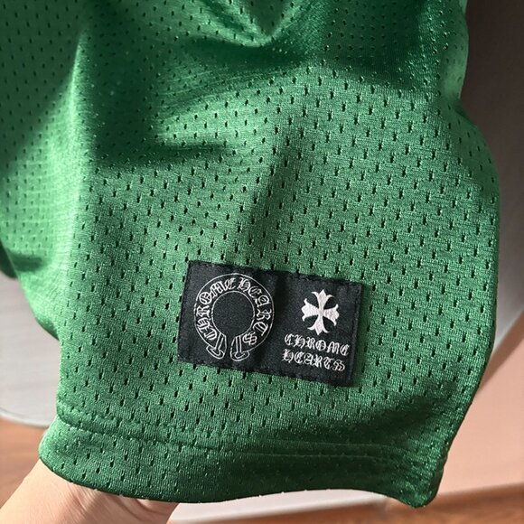 Chrome Hearts Green Loose Men's Basketball Vest - Picture 4 of 4